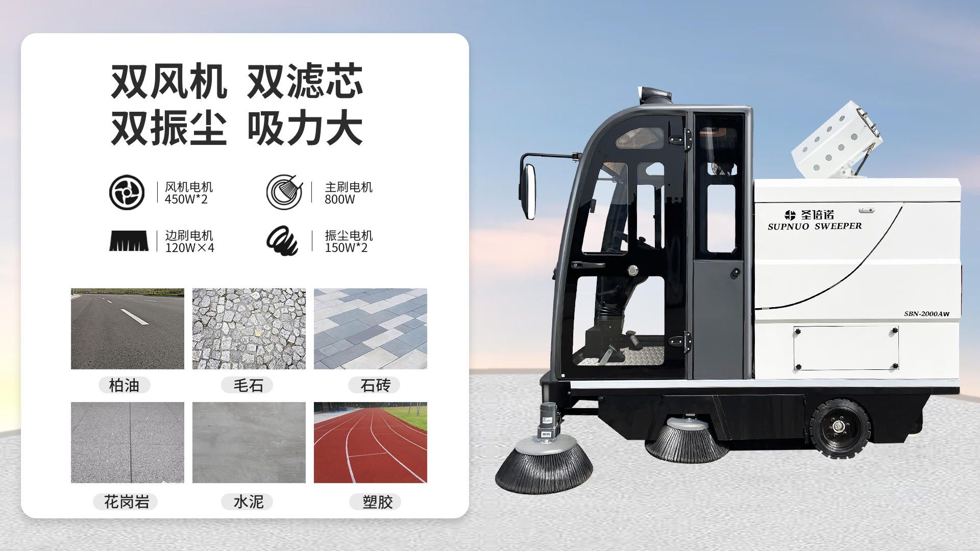 长宁电动扫地车在机场清洁中的应用